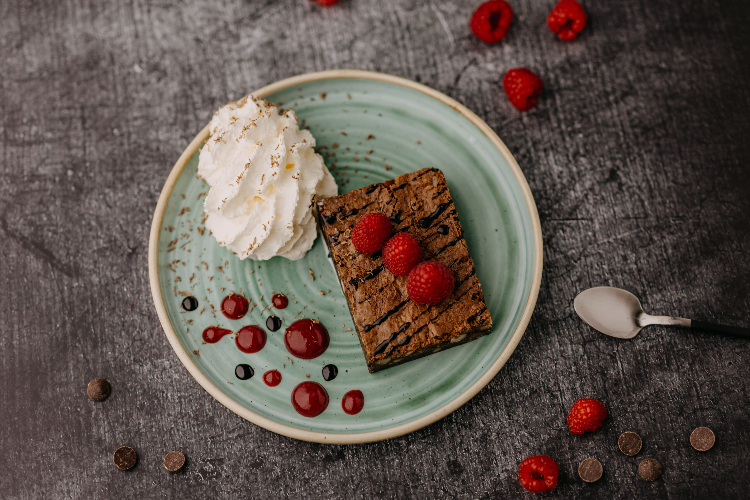 Dessert mit Beeren – süße Speisen