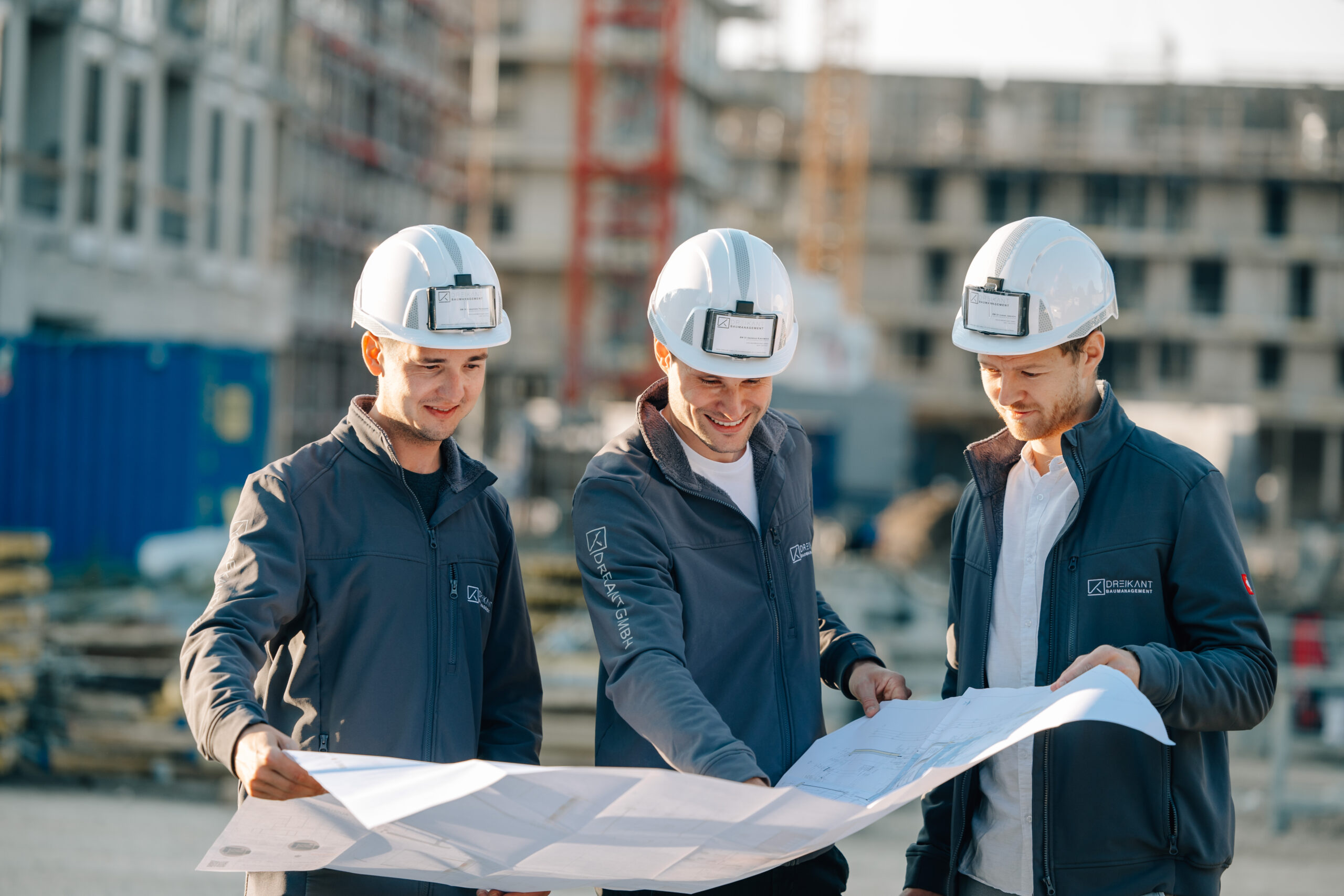 Businessfotografie Bauunternehmen – Dreikant Baumanagement