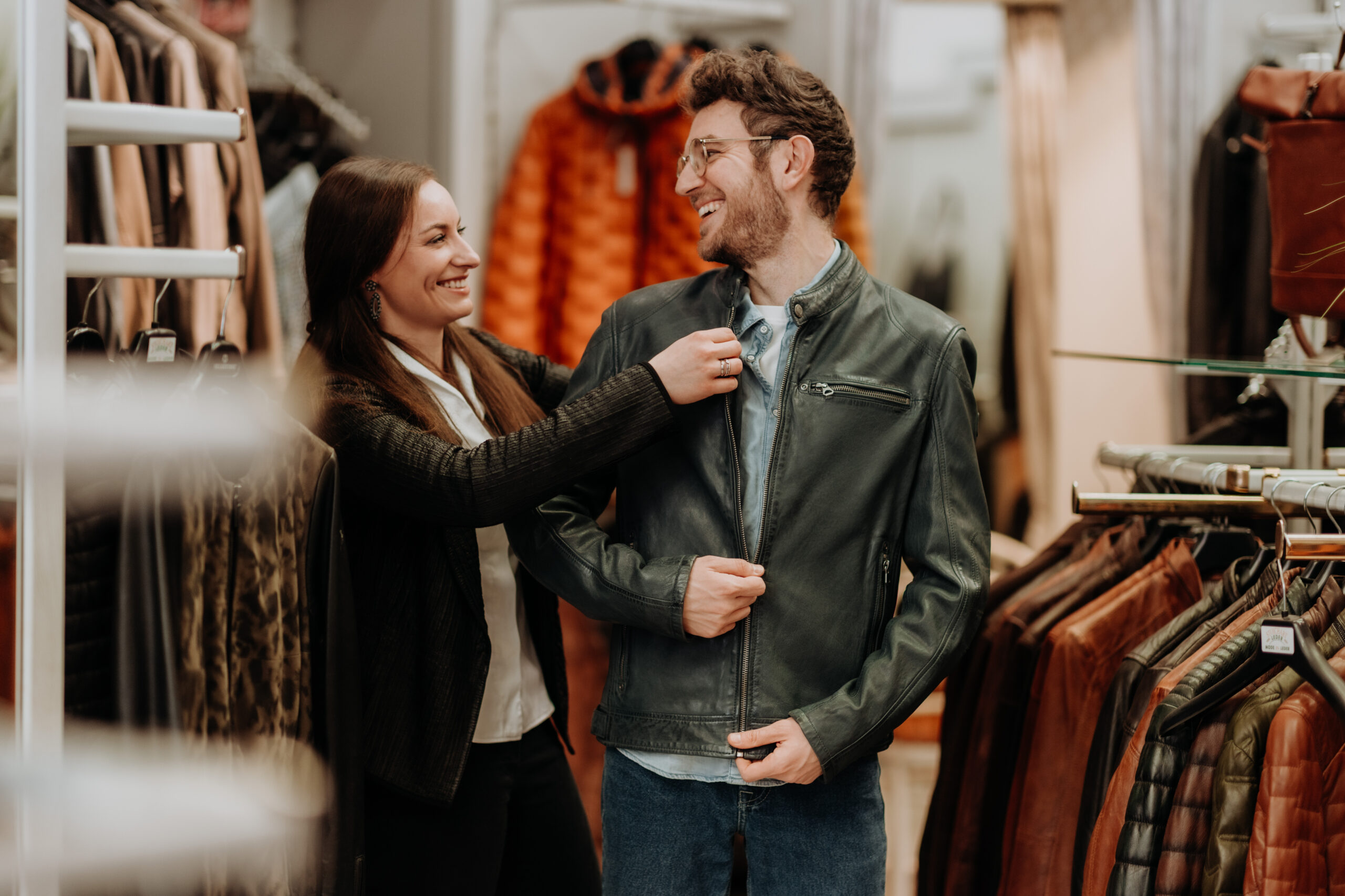 Imagefotografie Modegeschäft – Leder Stoichart