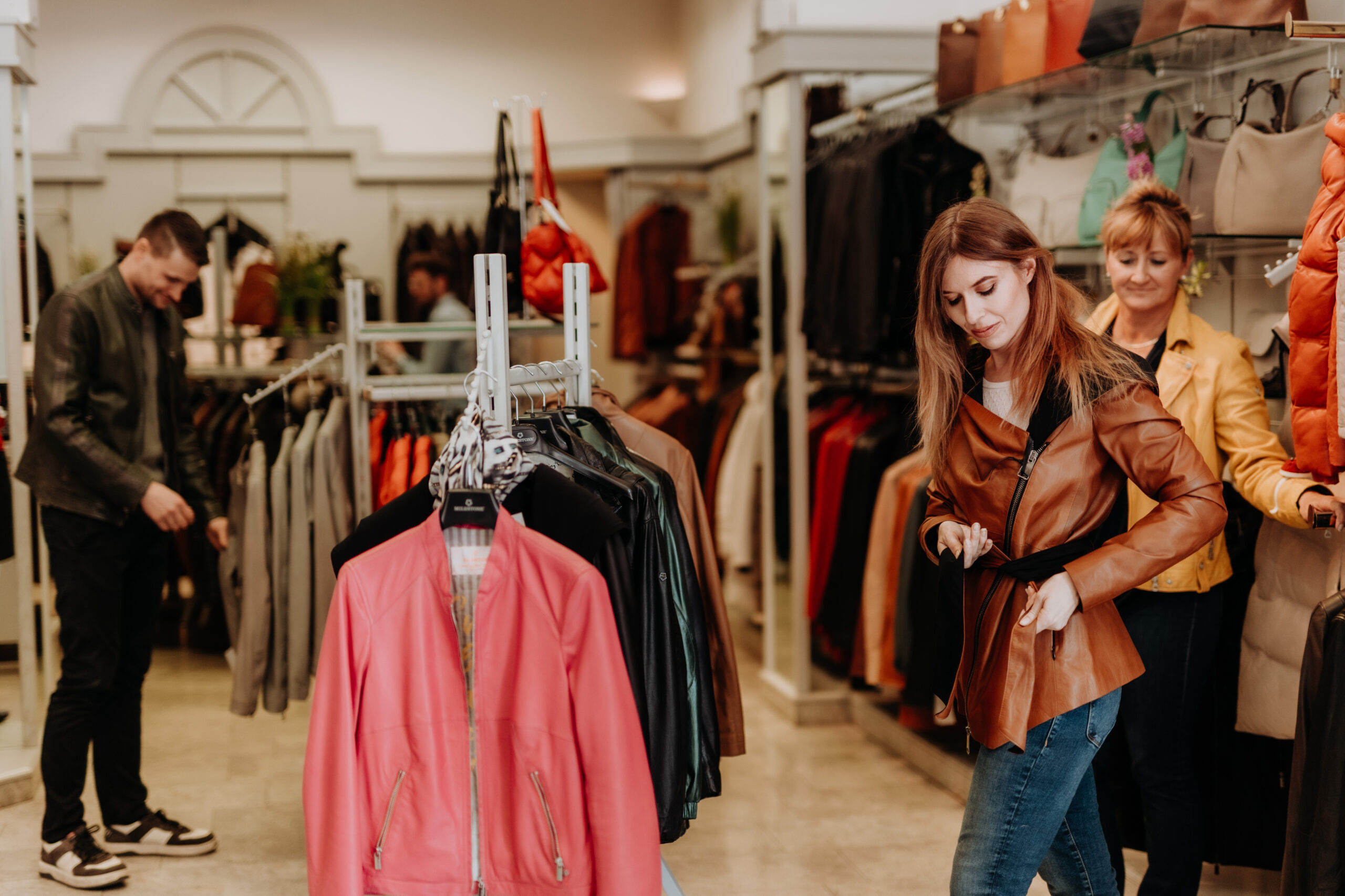 Imagefotografie Modegeschäft – Leder Stoichart