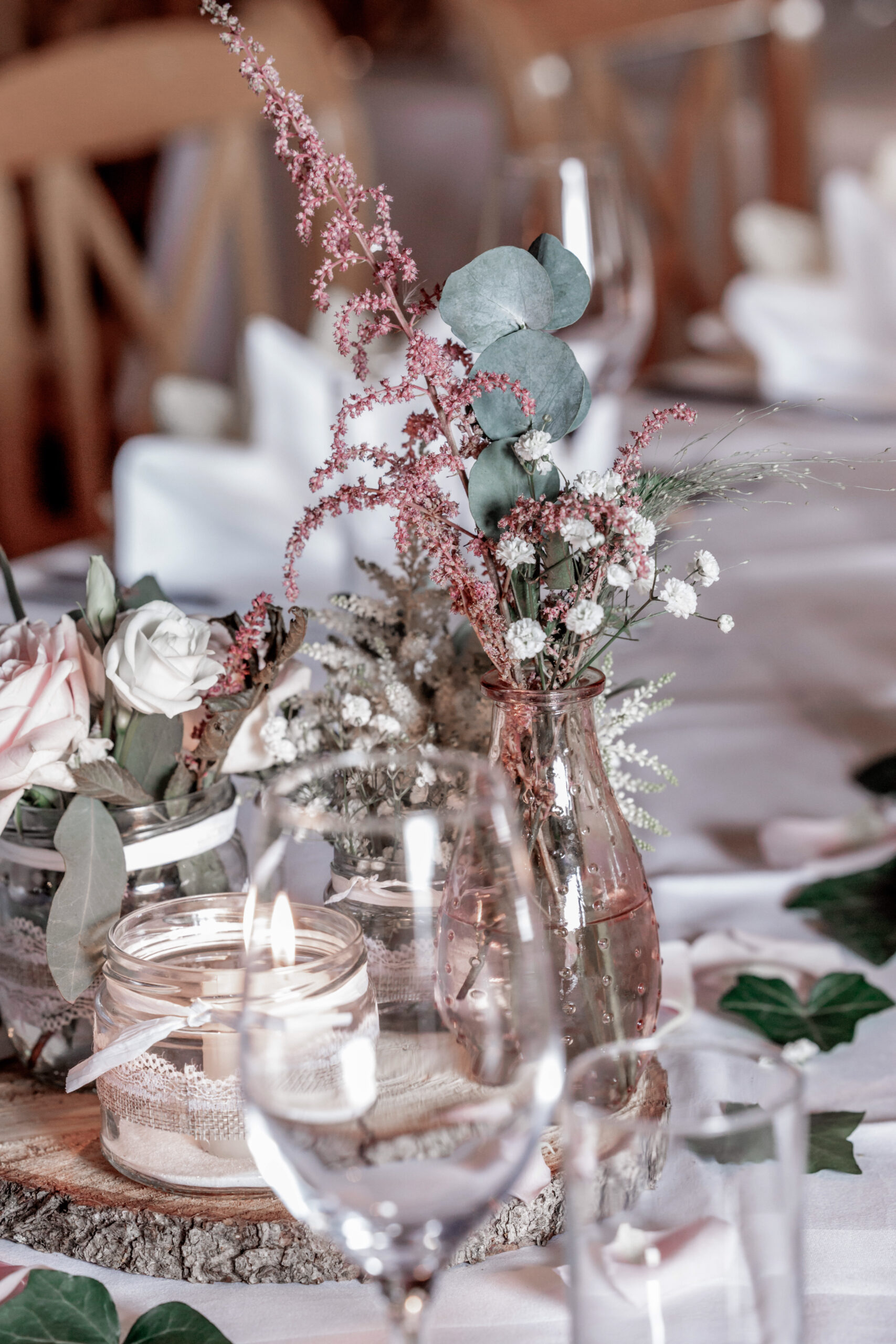 Blumendekoration Tisch – elegante Gestaltung