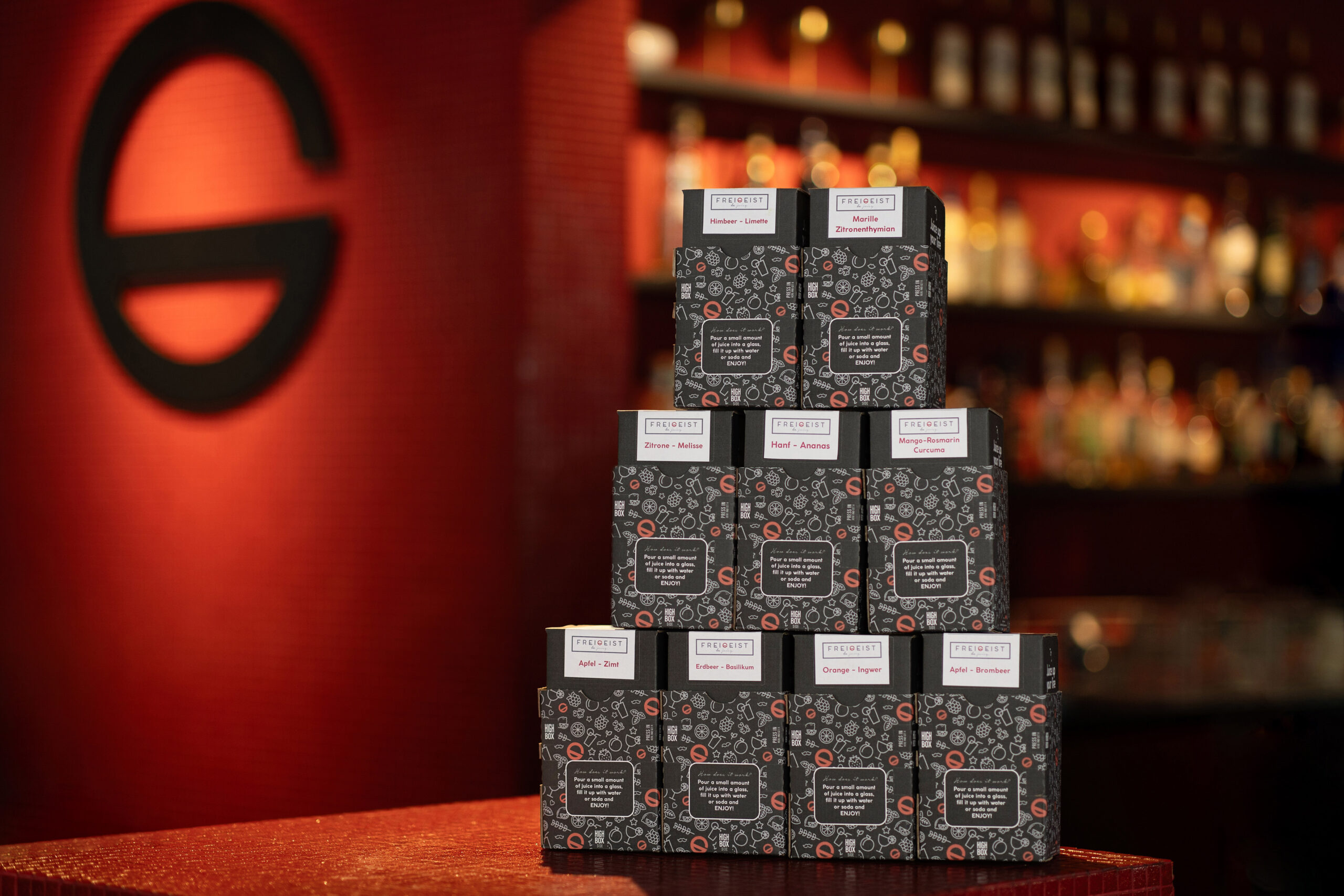 Produktpräsentation in Box – Branding Fotografie