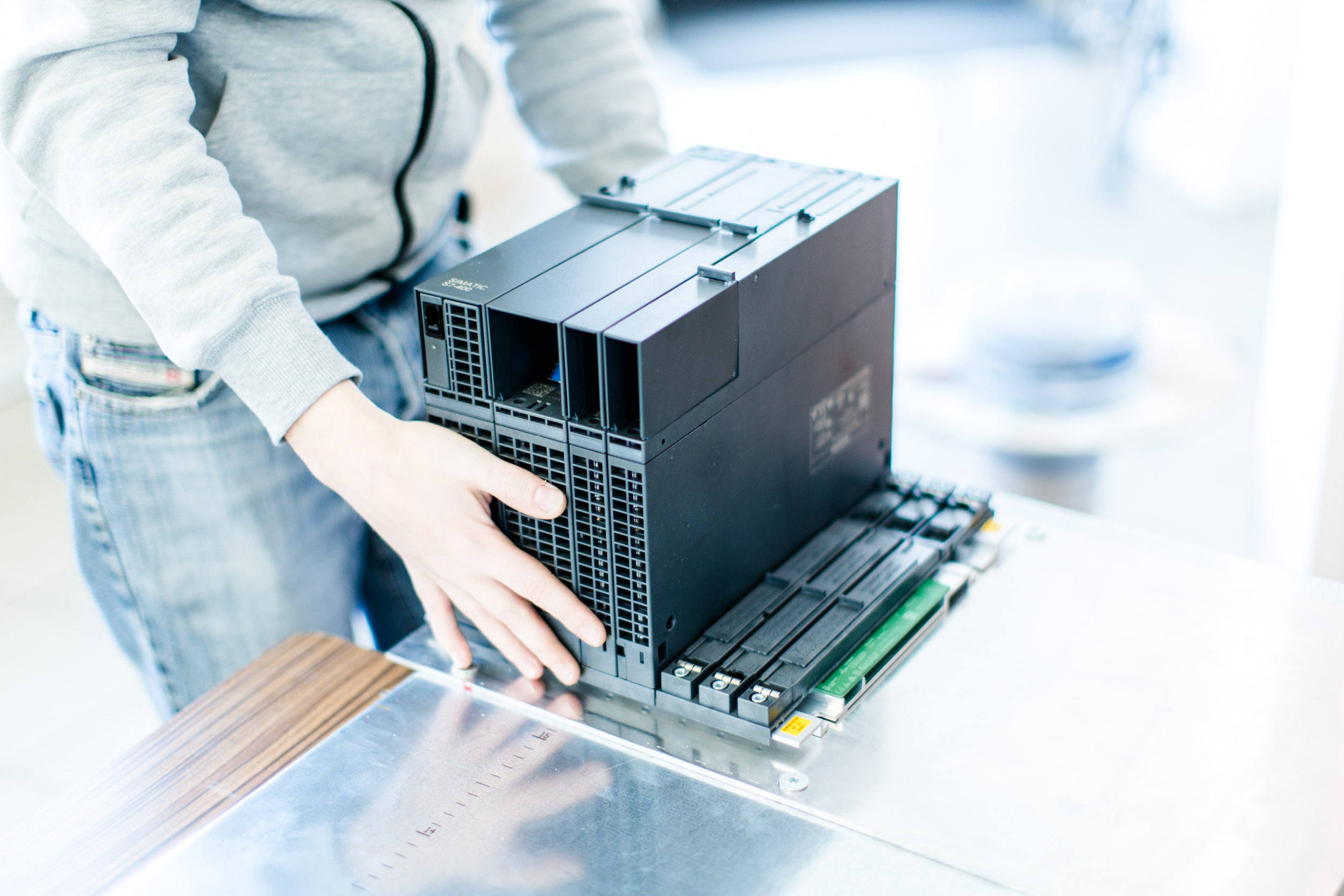 Kabelrollen blau – Netzwerktechnik Material