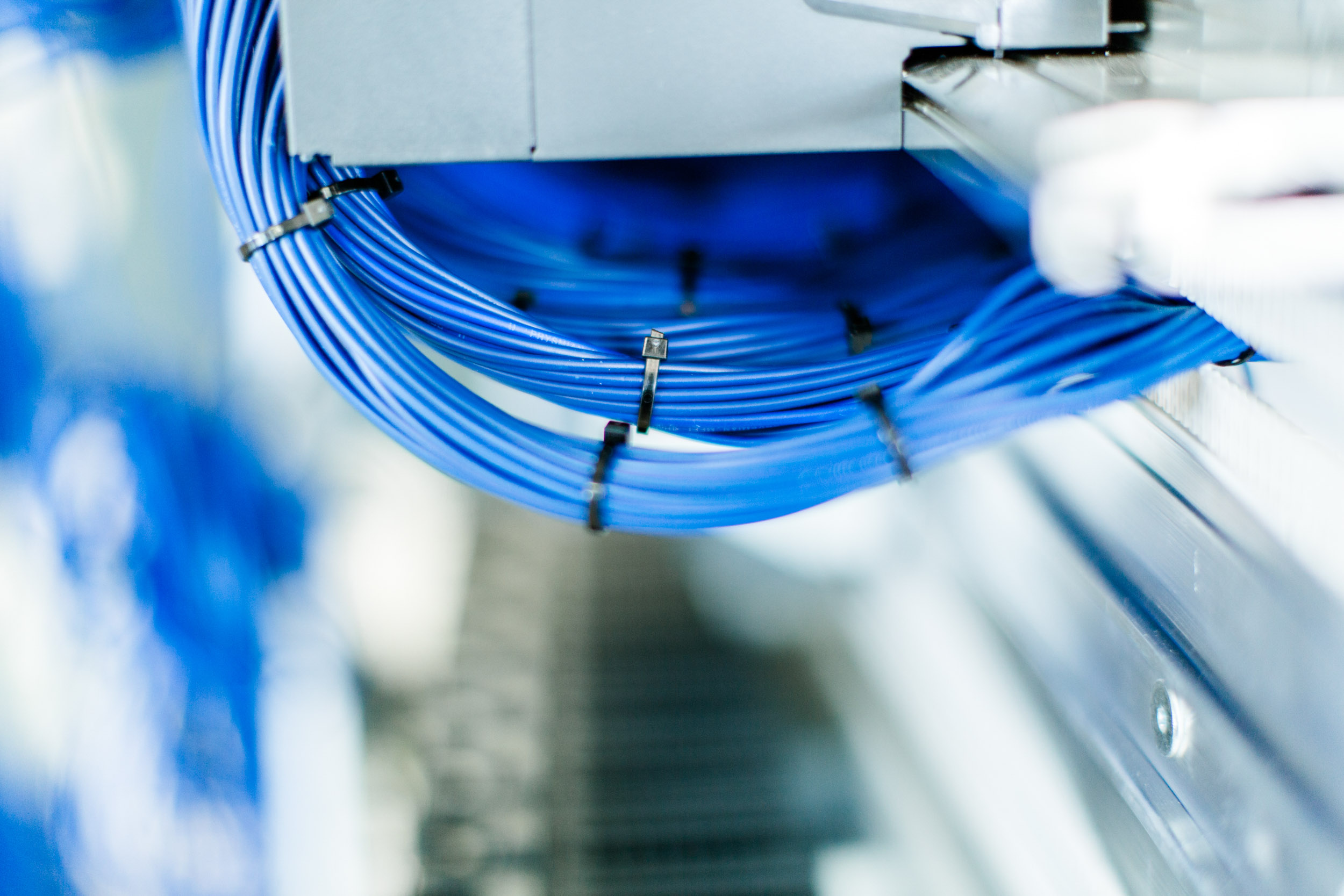 Industrieanlage Detail – technische Installation