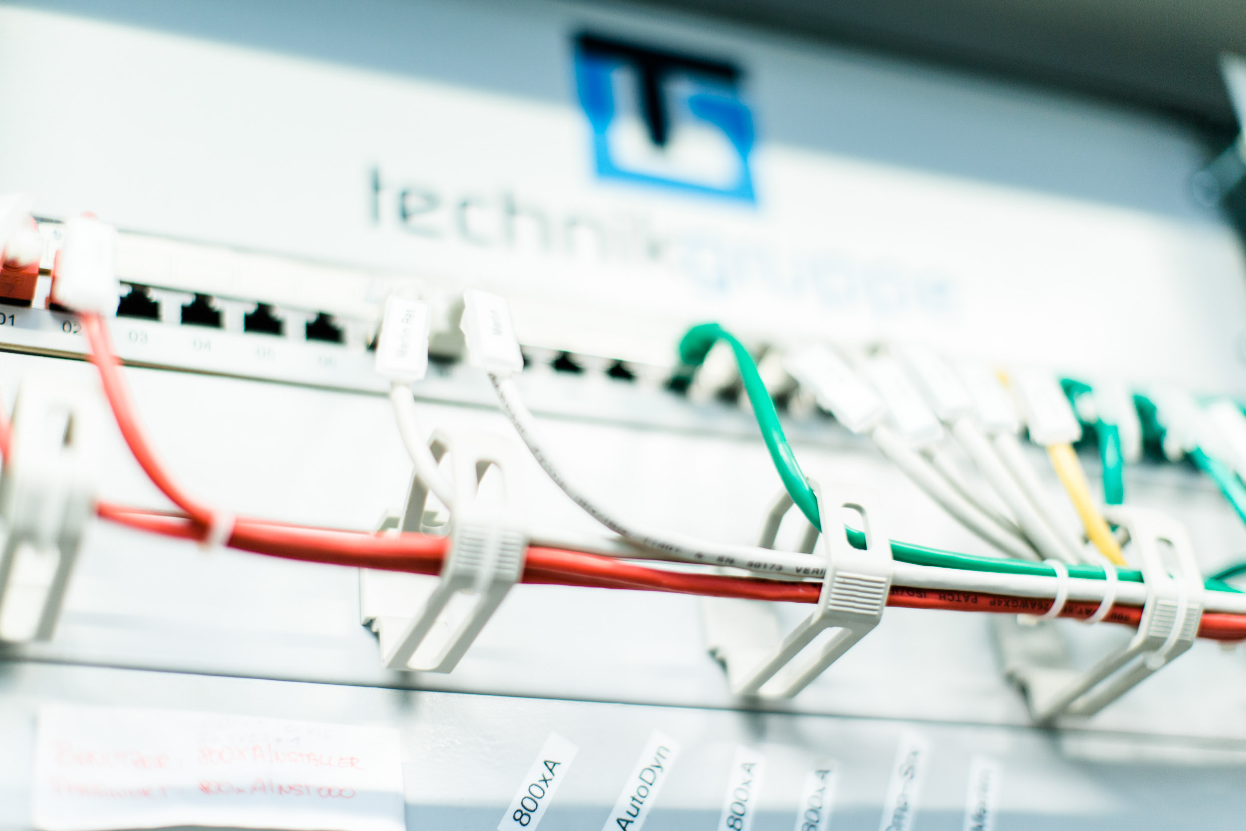 Netzwerktechnik Detail – Verkabelungssystem