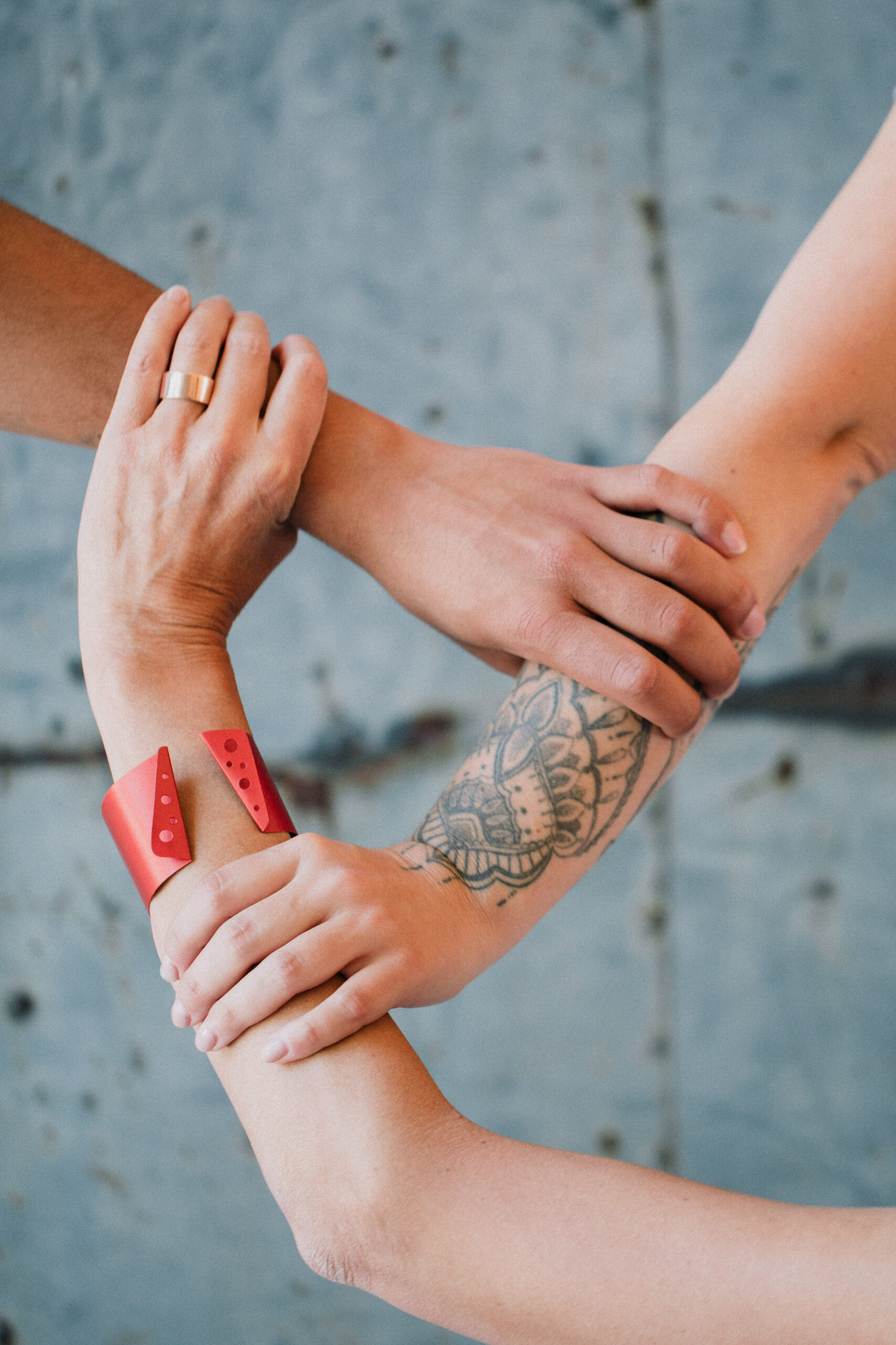 Hände Detailaufnahme – emotionale Verbindung