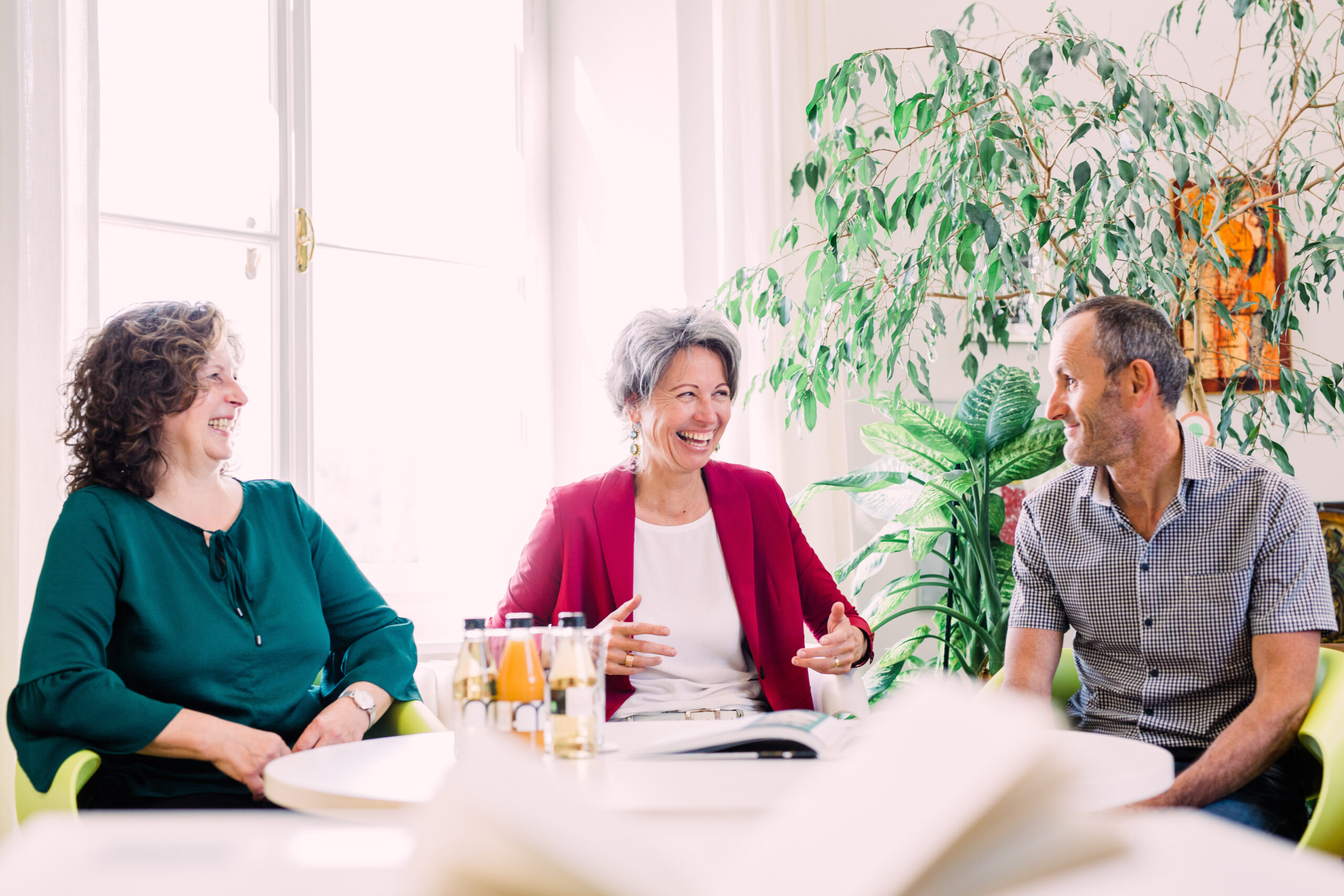 Besprechung im Seminarraum – Weiterbildung