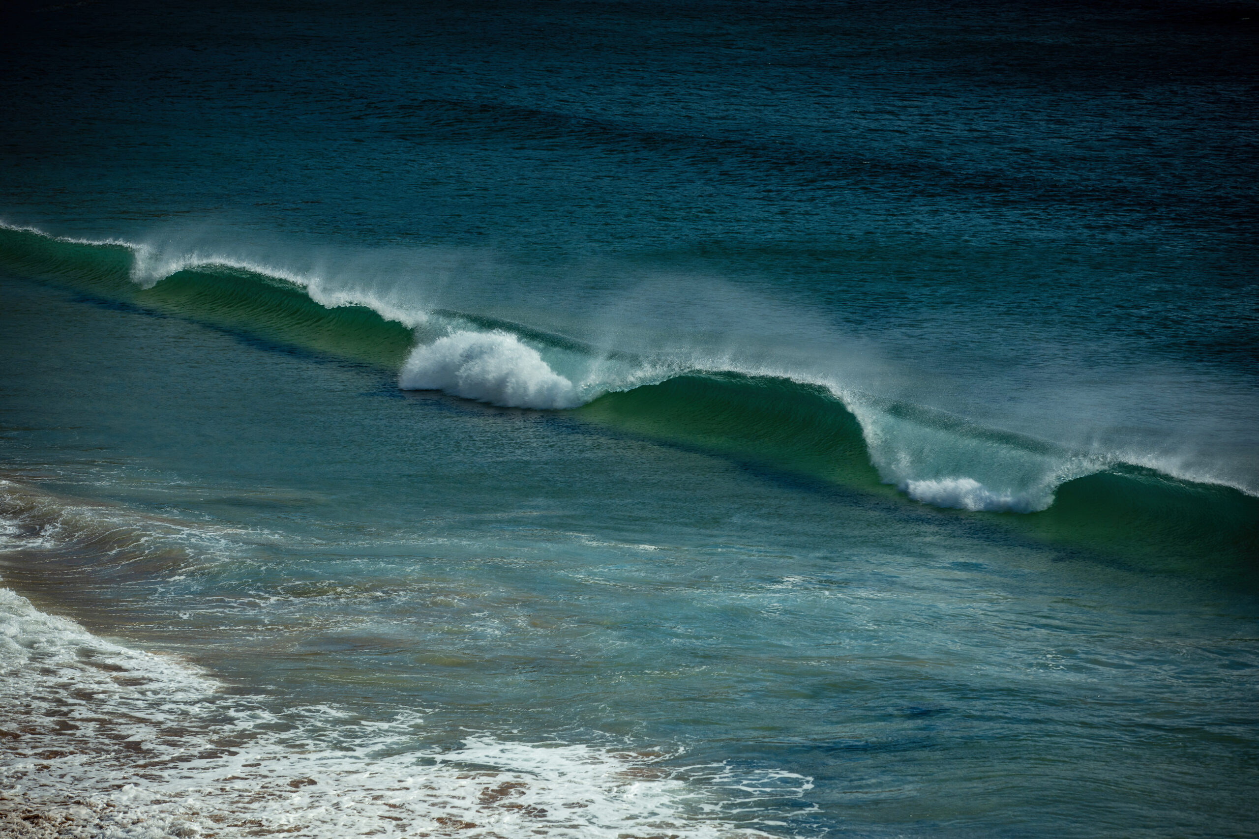 Welle im Meer – Natur Detailaufnahme