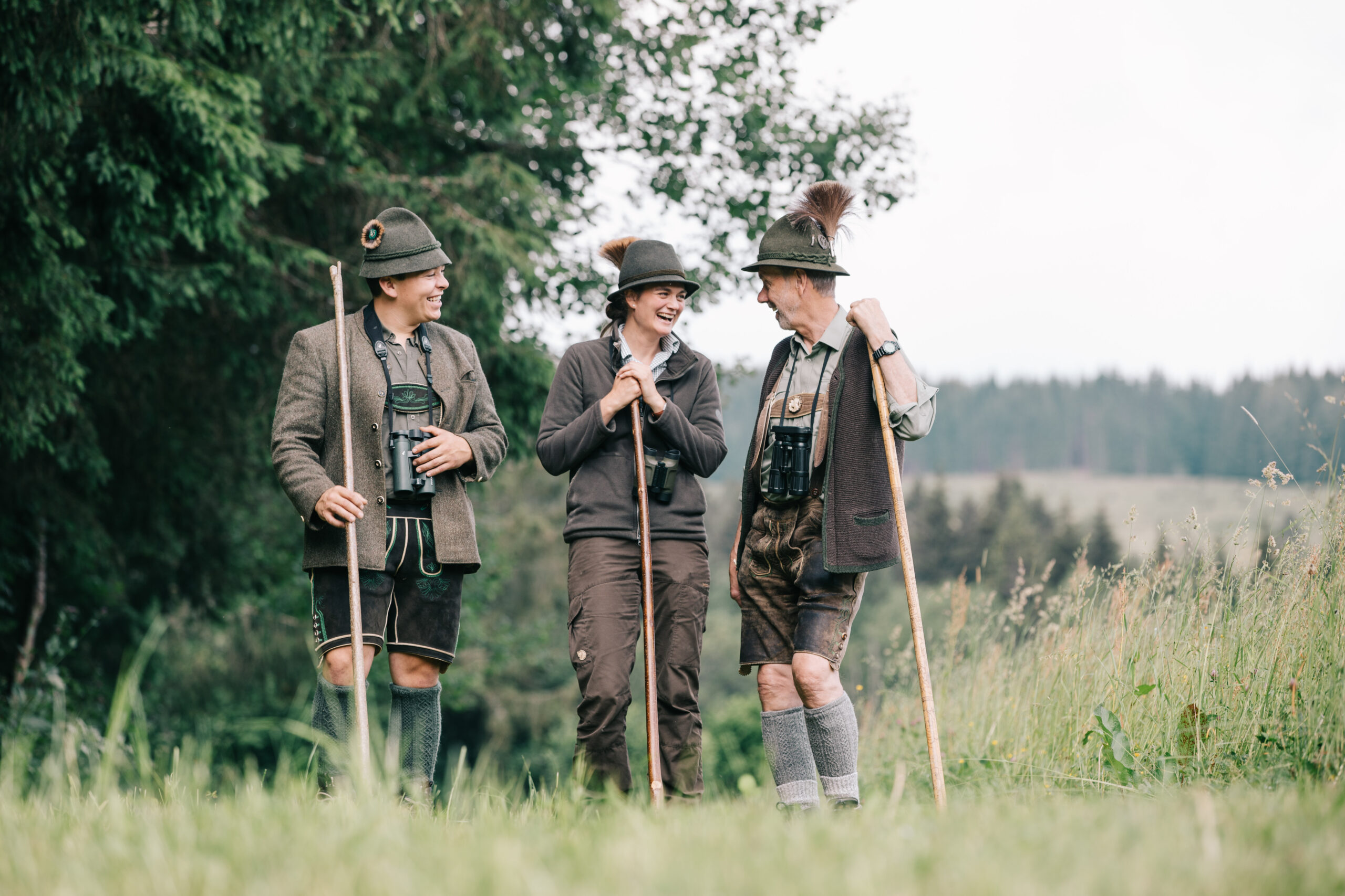 Jäger im Feld – Beobachtung